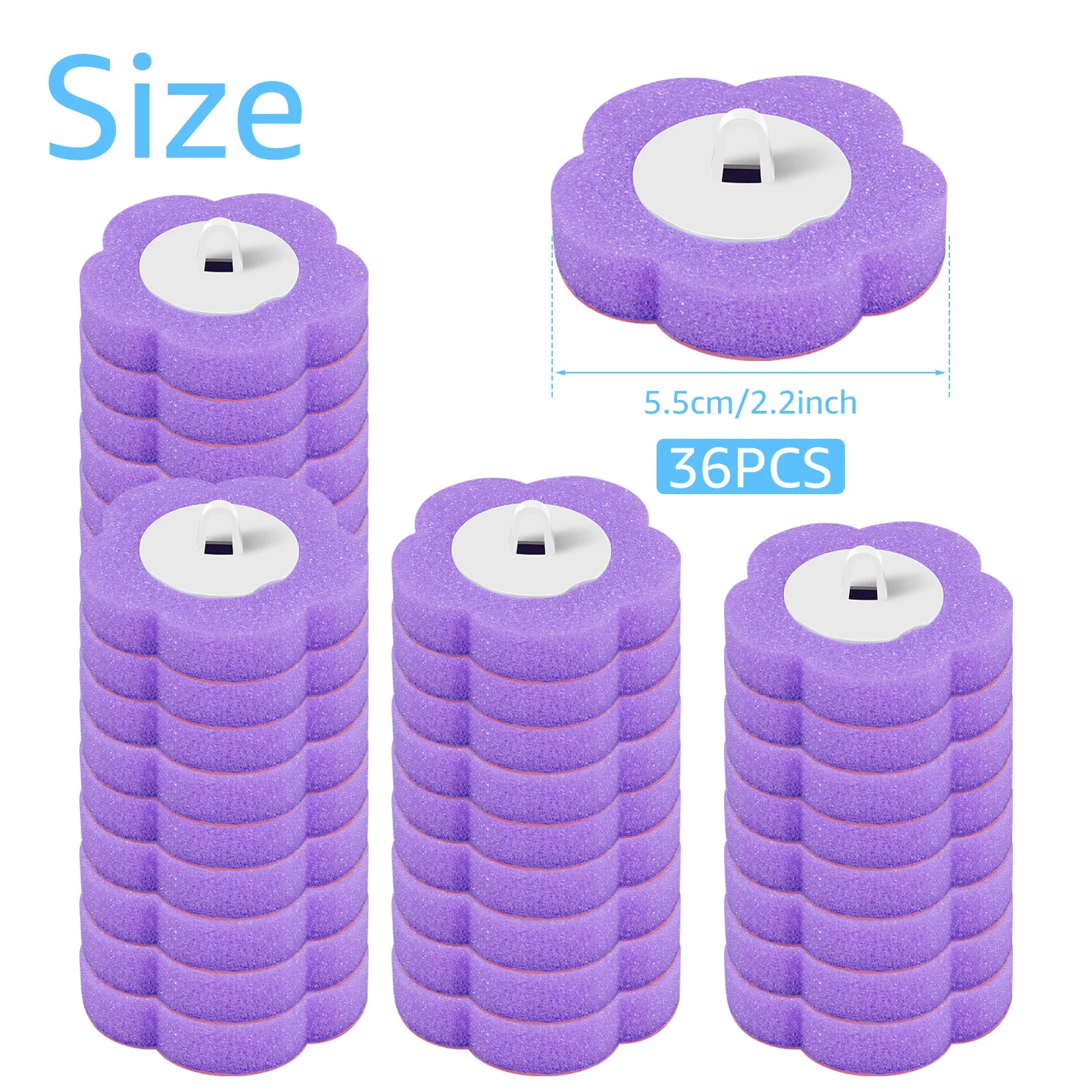 Cepillo de baño con kits de cabezales de repuesto desechables