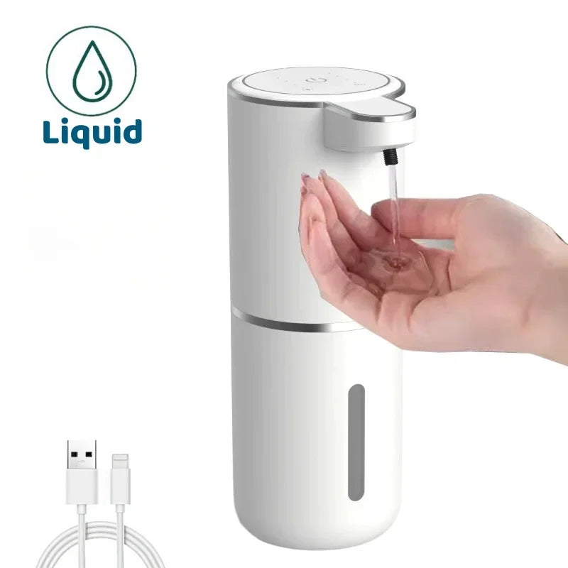 Dispensador automático de jabón líquido y espumoso