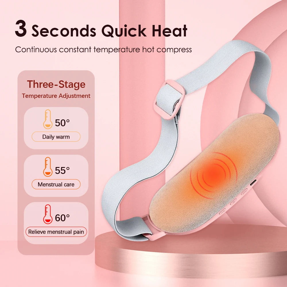 Cinturón Warm Palace. Masajeador eléctrico para cólicos menstruales.