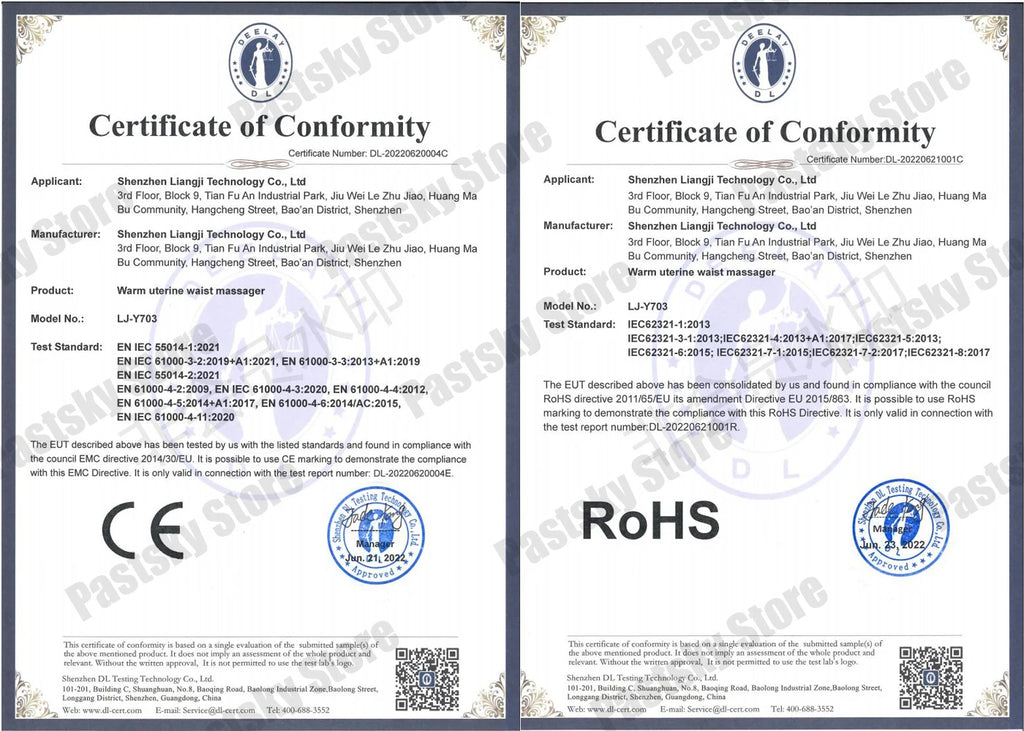 Cinturón Warm Palace. Masajeador eléctrico para cólicos menstruales.